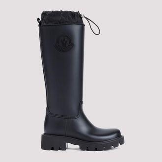 Moncler Black Round Toe High Boots