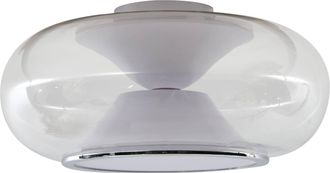 Lucande L&aacute;mpara De Techo Led orasa En Transparente Vidrio - Lucande