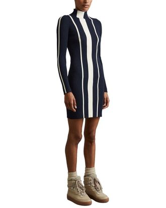 Reiss Kelli Stripe Ribbed Knit Dress