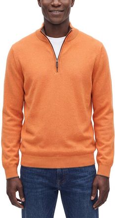 N.Peal N. PEAL Carnaby Cashmere 1/2-Zip Sweater