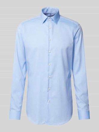 Christian Berg Regular Fit Businesshemd mit extra langem Arm in Bleu, Größe 45/46