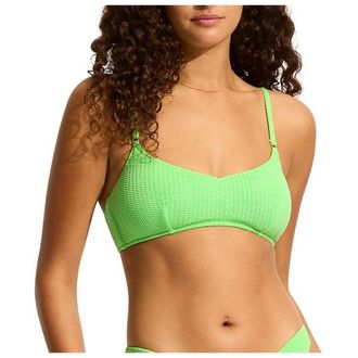 Seafolly Sea Dive Bralette Bikini-Top f&uuml;r Damen | gr&uuml;n