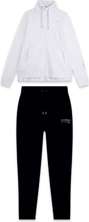 Freddy Tuta donna in jersey con collo alto e dettagli dorati