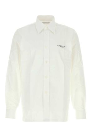 Givenchy White Regular Poplin Shirt