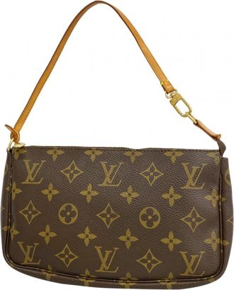 Louis Vuitton Brown Pouch (Pre-Owned)