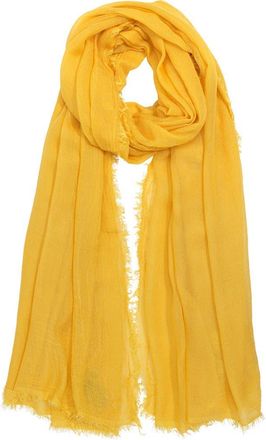 Echo Essential Modal-Silk Blend Crinkle Wrap in Sulphur at Nordstrom