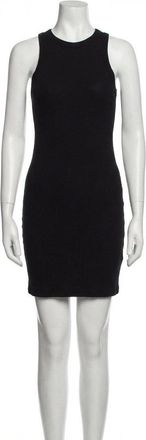 Z Supply Carolina Rib Mini Dress In Black