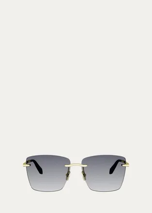 Bulgari Serpenti Viper 60MM Square Sunglasses