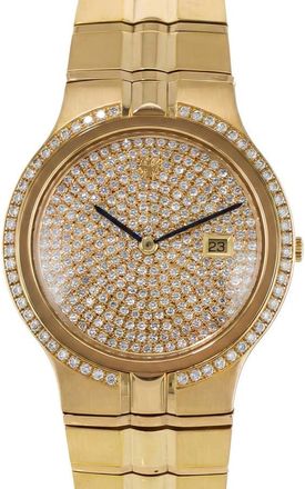 Vacheron Constantin Pre-owned Vacheron Constantin Phidias Automatic Diamond Mens Watch 48510/967J-0914