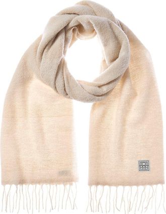 Toteme Toteme Monogram Jacquard Alpaca Scarf