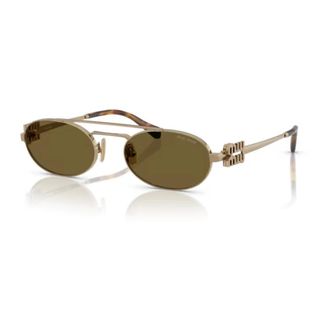 Miu Miu Sunglasses, female, Yellow, Size: 53 MM Sunglasses