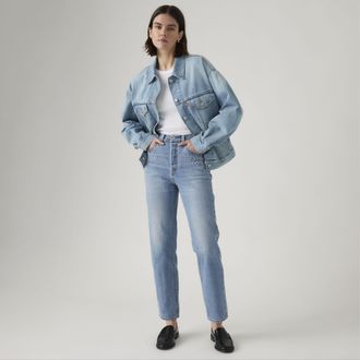 Levi's 501 Crop Jeans - Womens - 23X26 - Blue