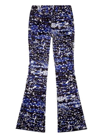 Diesel P-Stellar trousers - women - Acetate/Polyamide/Spandex/Elastane - 38 - Blue