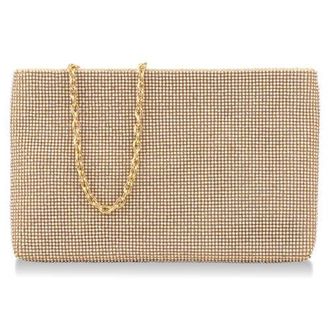 Whiting & Davis Lainey Crystal Clutch in Opal Crystal at Nordstrom