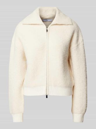 Mango Taillierte Jacke mit Woll-Anteil in Offwhite, Gr&ouml;&szlig;e XS