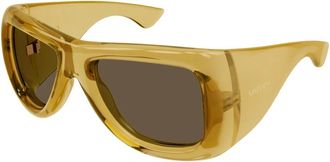 Saint Laurent Sunglasses, unisex, Yellow, Size: 63 MM Howl Sunglasses