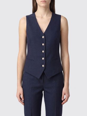 Tagliatore Gilet sartoriale monopetto slim fit in misto viscosa