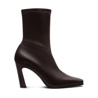 Stuart Weitzman Stassi Stretch Bootie 85 - - Shoes - Donna - Marrone - 38 EU