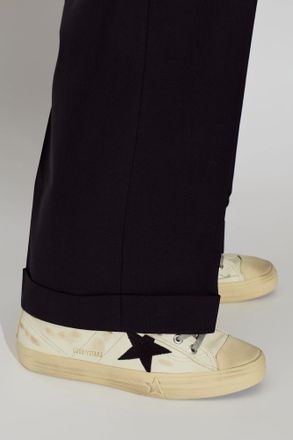 Golden Goose V-Star 2 Sports Shoes, Mens, Cream