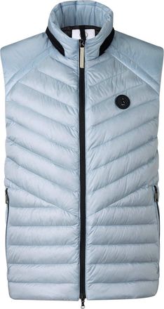 Bogner Lasse lightweight down waistcoat for men - Light blue - 46