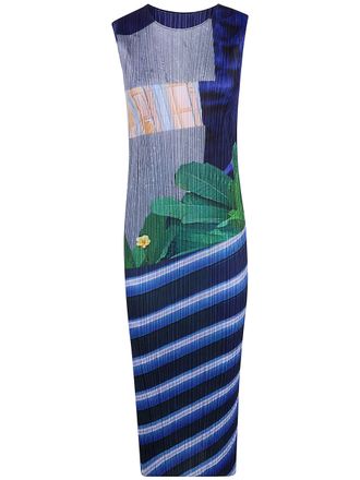 Issey Miyake Abito Maniche Lunghe City Collage