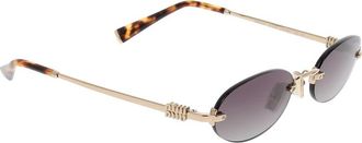 Miu Miu Zonnebril - unisex - Zonnebrillen - Geel - ONE Size - Accessoires
