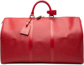 Louis Vuitton 1997 Epi Keepall 50 travel bag - Rood