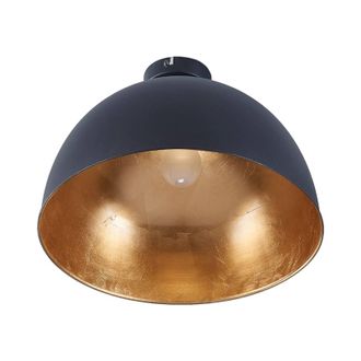 Lindby L&aacute;mpara De Techo lya En Negro Metal - Lindby