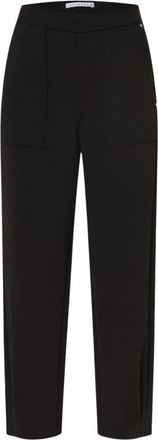 M.A.C Geknipte broek - Dames - Vrijetijds broeken - Zwart - M - Broeken