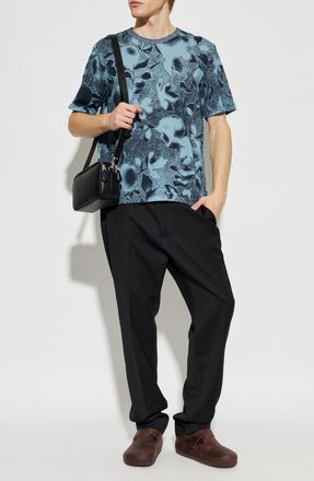 Paul Smith T-shirt With Print, Mens, Blue