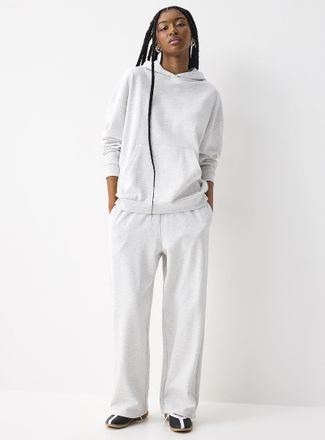 Twik Womens French terry wide-leg pant