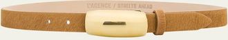 L'agence Marlowe Calfhair Belt