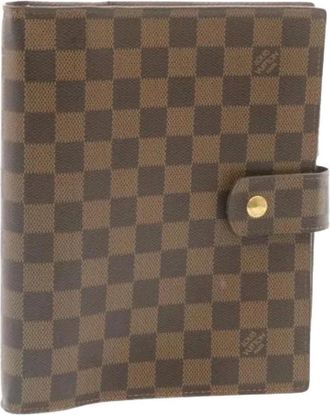 Louis Vuitton Pre-owned Accessories, female, Brown, Size: ONE SIZE Pre-owned Canvas Home-Office