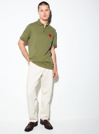 HUGO BOSS Mens HUGO 838 linen-blend jean Tapered fit