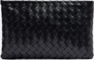 Bottega Veneta Bustina Intrecciato Medium in pelle