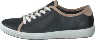 Ecco Womens Soft 7 Shoes In Black/powder