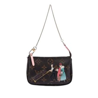 Louis Vuitton Pre-owned Mini Bags, female, Brown, Size: ONE SIZE Pre-owned Mini Pochette Accessoires