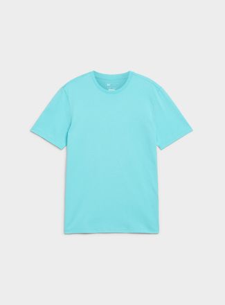 Le 31 Mens Colourful 100% organic cotton crew-neck T-shirt Standard fit