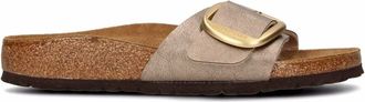 Birkenstock Madrid Big Buckle Graceful Taupe, Birko Flor