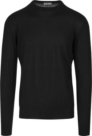 Fedeli Raffinato Pullover - Heren - Cashmere truien - Zwart - 2XL - Kasjmier - Truien & Vesten