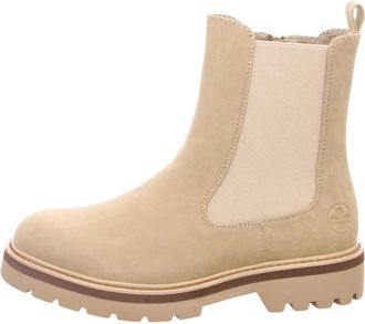 Rieker Chelsea Laarzen - Dames - Schoenen - Beige - Maat: 41 EU Leer