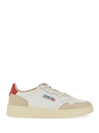 Autry Medalist Low Leather Suede Panels Sneakers
