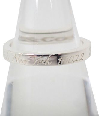 Tiffany & Co. Sterling Silver 925 Band Ring (Pre-Owned)