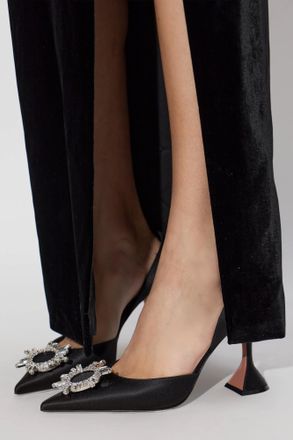 Amina Muaddi Begum Heeled Shoes, Womens, Black