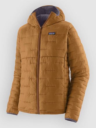 Patagonia Micro Puff Hoodie bruin