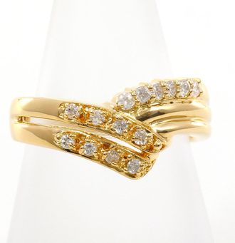 C&A Yellow Gold Yellow Gold (18K) Band Ring (Pre-Owned)