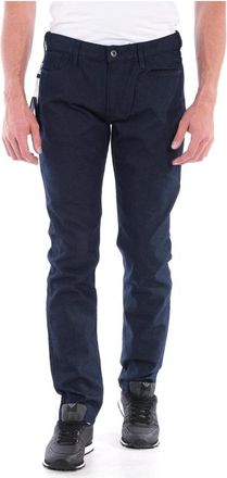 Armani Jeans Klassieke denim jeans voor dagelijks gebruik - Heren - Slim Fit Jeans - Blauw - W34 - Denim - Jeans