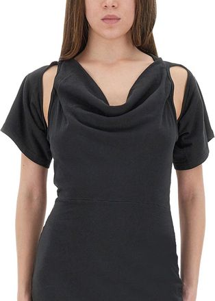 T Alexander Wang Deconstructed Organic Cotton Dress - Black