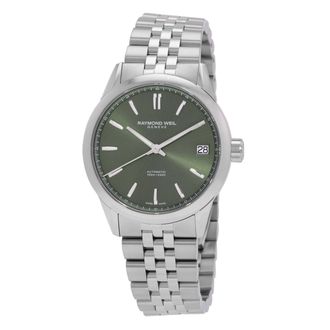 Raymond Weil Freelancer Automatic Green Dial Mens Watch 2741-ST-52001