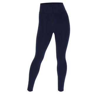 Freddy Leggings FREDDY Leggings WRUP1HC001NS, Damen, Gr. XS, EURO, blau (dazzling blau), Obermaterial: 81% Baumwolle CO. 19% Elasthan EL., Hosen Leggings
